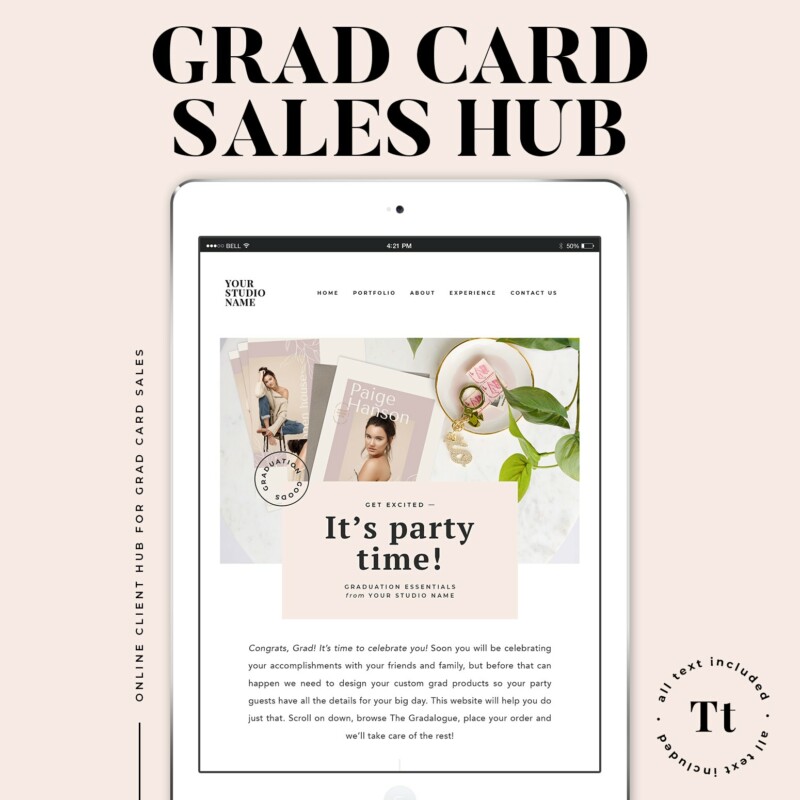 Client Hub: Grad Card Sales