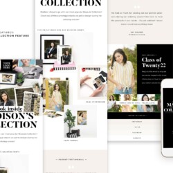 Product Features: Newsletter Templates - Collection #7