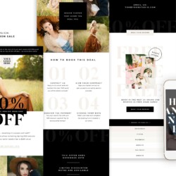 Sale: Newsletter Templates - Collection #8