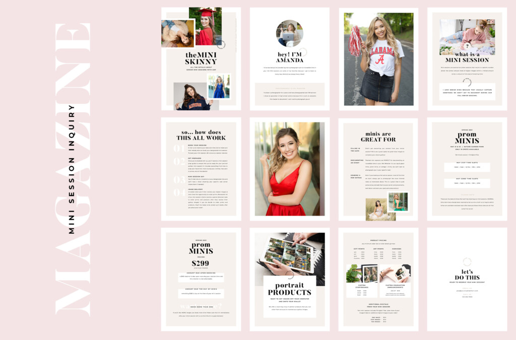 Fast and easy photo shoot concepts