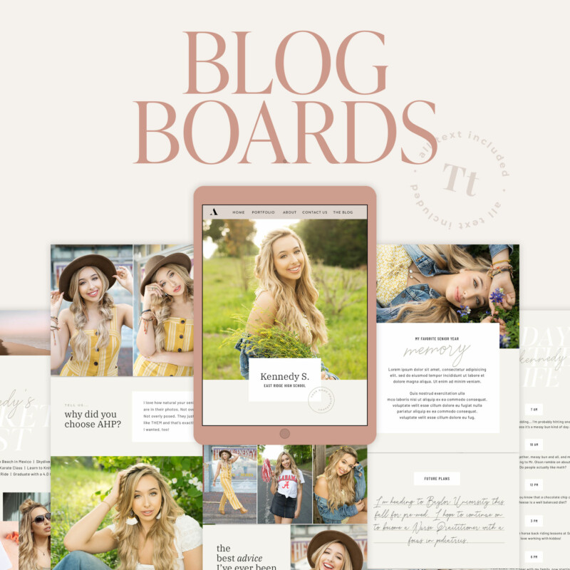 Blog Boards: Simply Modern
