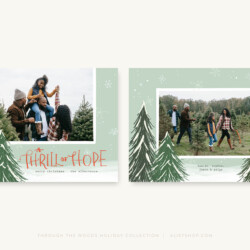 Through the Woods | Holiday Cards