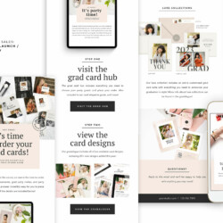 Email-Newsletters-Templates-for-Photographers-Grad-Card-Sales-A-List-Shop-2